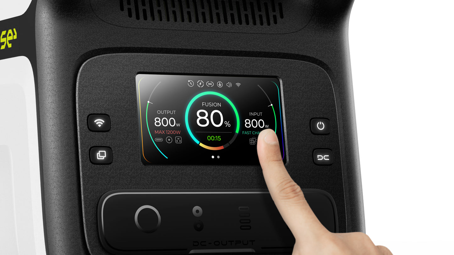 emoose®gigaX | The World's Fastest Charging Portable Power Station with DuoMode
