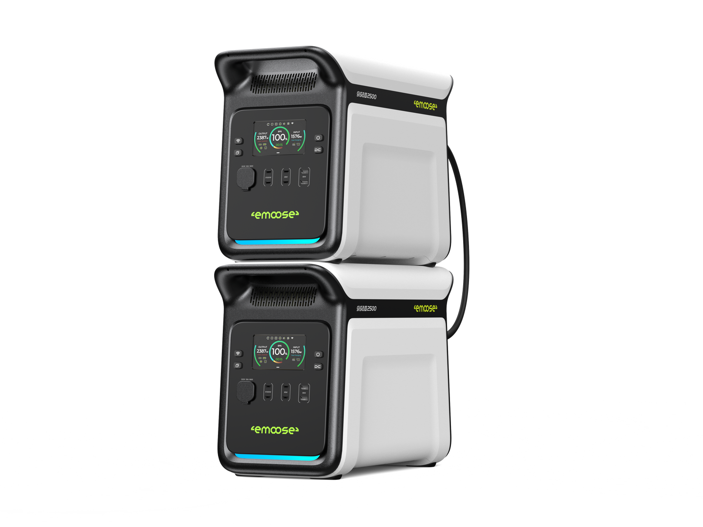 emoose®gigaDUO |  Double Capacity & Output at The Same Time
