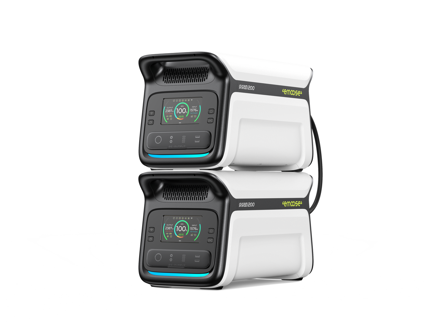 emoose®gigaDUO |  Double Capacity & Output at The Same Time
