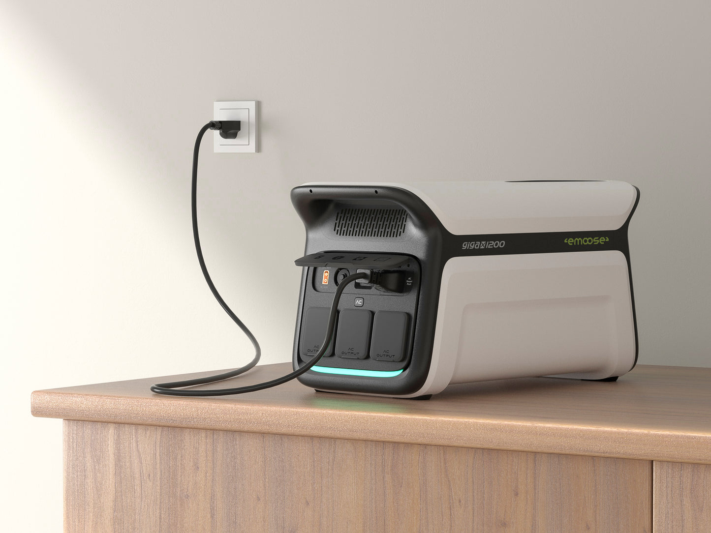 emoose®gigaX | The World's Fastest Charging Portable Power Station with DuoMode